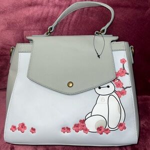 Loungefly Disney Big Hero 6 Baymax Cherry Blossom Handbag